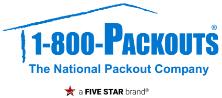 1-800-Packouts of Central Mississippi logo Blue